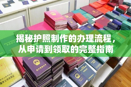 曾都揭秘护照制作的办理流程，从申请到领取的完整指南